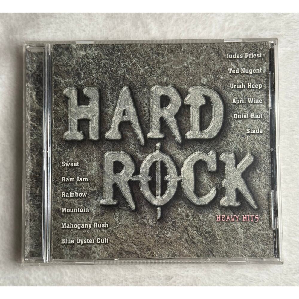 Hard Rock Heavy Hits CD 1998 Sony Music Compilation Judas Priest Nugent BÖC